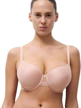 NWT Chantelle C Jolie Memory Foam T-Shirt Bra 30G Pink
